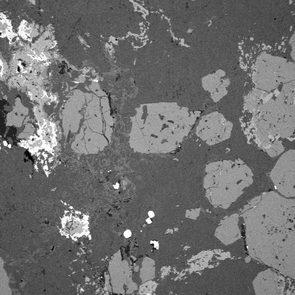 SEM image of a Voltri eclogite